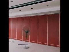 Paredes divisorias acústicas plegables altamente confidenciales para el auditorio