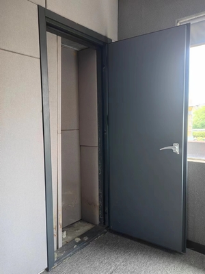 Estudio de grabación de puerta insonorizada cine de acero a prueba de fuego diseño OEM