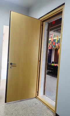 Puerta a prueba de sonido de apertura interna derecha H2425*W950*70 mm para la reducción del ruido y la privacidad