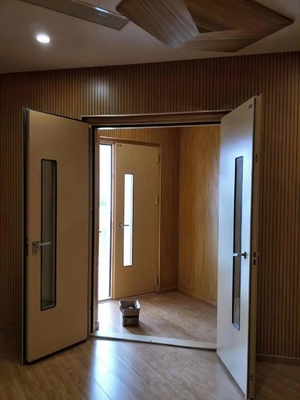 Venta al por mayor Puerta insonorizada de acero 40DB Puerta incineradora Puerta doble