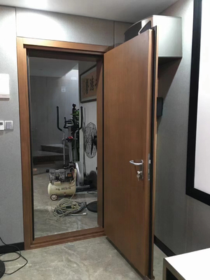 Fabricante Suministro de acero Puertas insonorizadas Puertas a prueba de fuego para sala de vídeo