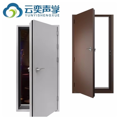 Puertas de seguridad Casas Puerta insonorizada de acero para casa