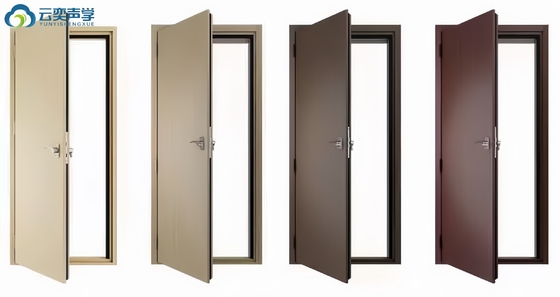 Puerta de entrada de metal interior personalizable puerta insonorizada puerta aislante del sonido puerta