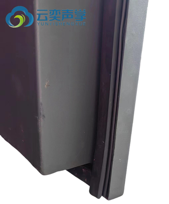 Diseño de puerta única de acero inoxidable de seguridad insonorizada puerta de acero para el hogar