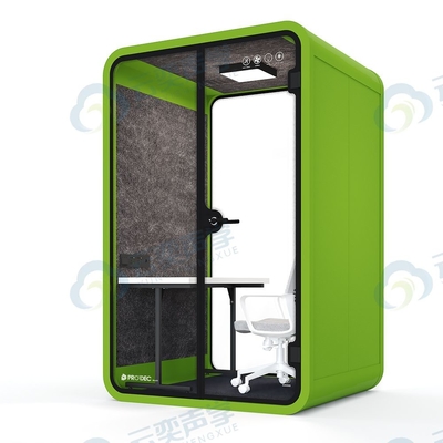 Fabrica de fabricación de cabinas audiométricas cabinas insonorizadas para bibliotecas de reuniones de teléfonos celulares para la venta