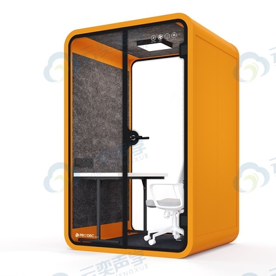 Fabrica de fabricación de cabinas audiométricas cabinas insonorizadas para bibliotecas de reuniones de teléfonos celulares para la venta