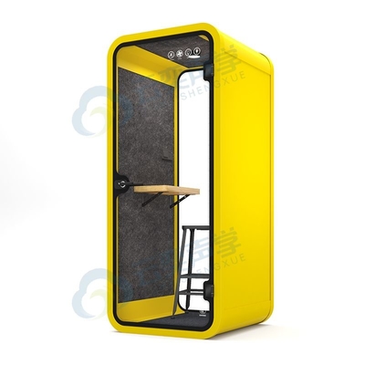 Persona única Privaci Muebles de oficina Acoustic insonorizado Reunión en línea Phone Booth Pod