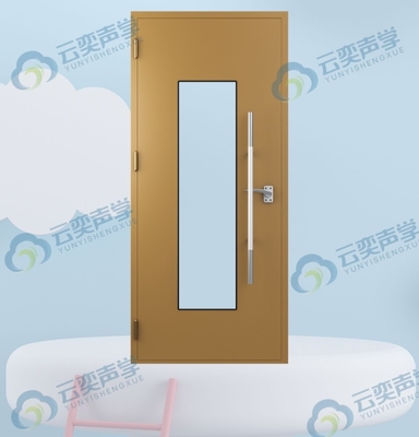 STC 40+ 3 DB Puerta insonorizada para privacidad y comodidad en edificios residenciales