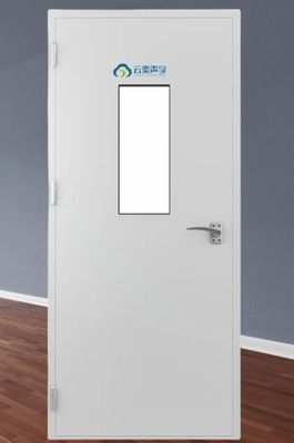 Puerta a prueba de sonido de grado E0 de protección ambiental para H2200*W900*D120/245 mm