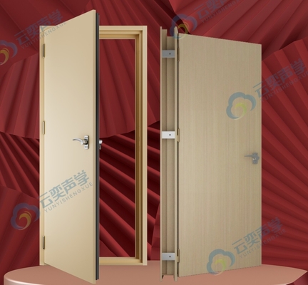Teatro de cine, sala de conciertos puerta de acero de buena calidad puerta a prueba de fuego puerta insonorizada puerta con certificado de insonorización