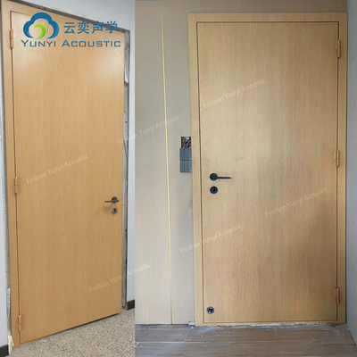 Puerta de aislamiento acústico Puerta insonorizada para estudio Puertas sonoras de clasificación de insonorización Puertas dobles Puerta interior de techo acústico