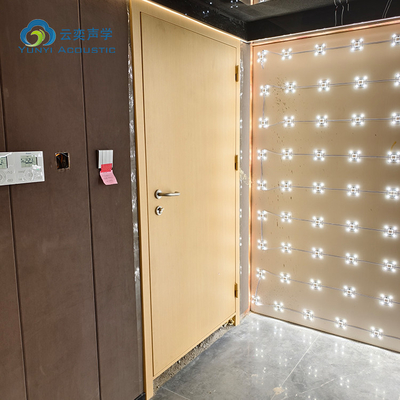 Umbral y sello magnético Tipo 45db Puertas insonorizadas para puertas interiores insonorizadas