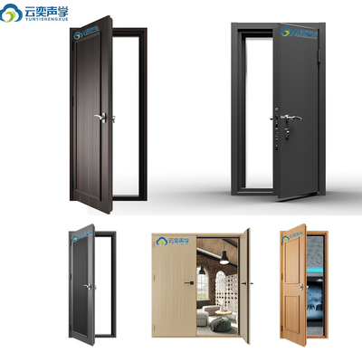 Umbral y sello magnético Tipo 45db Puertas insonorizadas para puertas interiores insonorizadas