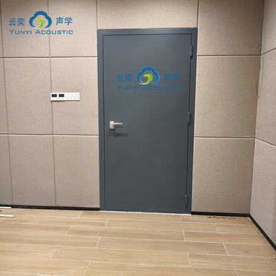 Sala de batería Estudio de música Sala barrera de ruido transparente puerta aislante de ruido acústica para el hogar con trampas de bajo puerta de cancelación de esquina STC 45dB