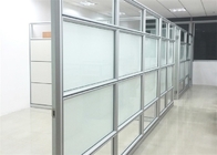 Tabique moderno de la media altura de las paredes de cristal de la división de la oficina