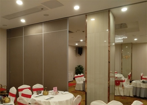 Puerta plegable Universal Rueda colgante de pista de hotel pantalla divisoria Puerta corredera