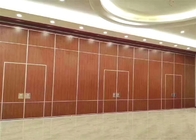 Instalación fácil plegable de madera acústica de la pared de división para la sala de reunión