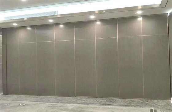 Instalación fácil plegable de madera acústica de la pared de división para la sala de reunión