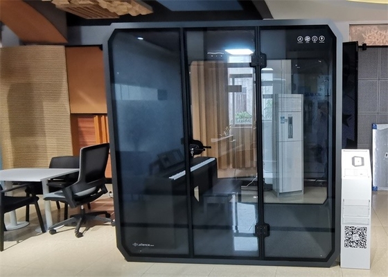 El silencio insonoro reutilizable movible de la vaina de la cabina de la llamada fácil monta