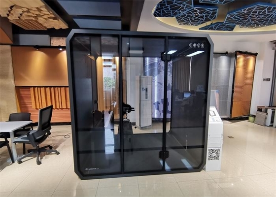 Cabina de teléfono de la oficina de la insonorización ninguna instalación fácil que aherrumbra