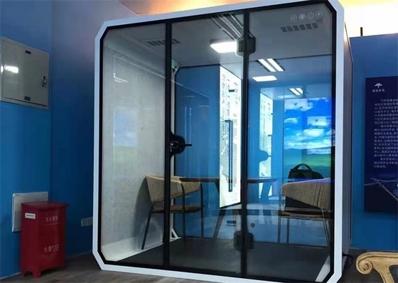 Cabina movible de la cancelación de ruido de la cabina de teléfono de la oficina para la reunión