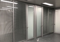 Diseño de acero completo de la división del pasillo de las paredes de división de vidrio de la oficina de la altura