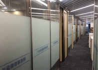 Diseño de acero completo de la división del pasillo de las paredes de división de vidrio de la oficina de la altura