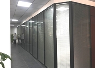 Muebles de oficinas de cristal de la oficina del sistema de aluminio desmontable de la división
