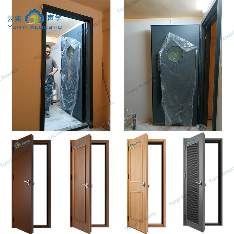 40DB 42dB 45dB Puerta de aislamiento acústico UL Listado/FM Aprobado para Hotel Banquete