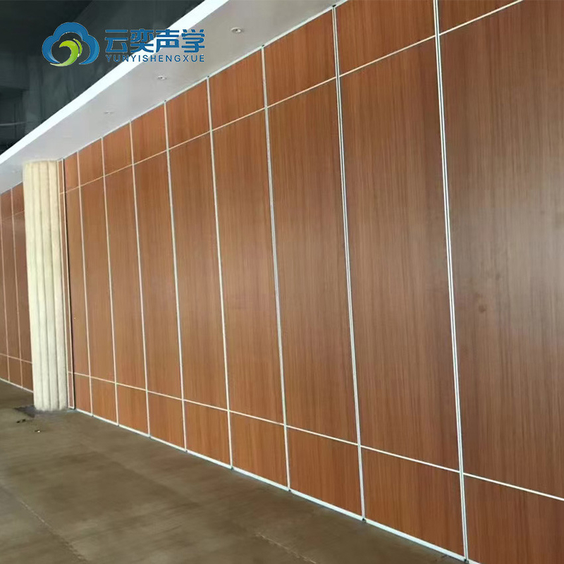 Fácil de instalar MDF divisor de compartimiento de sala colgante para puerta de bolsillo doble y simple