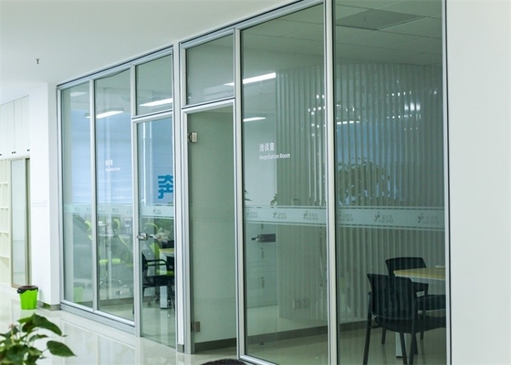 Las paredes de división de cristal de la oficina moderaron los tabiques de cristal para la oficina
