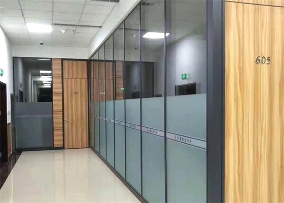 División de cristal Frameless moderada transparente de la división llena de cristal del alto cargo